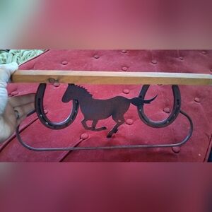 Rustic Brown Horse Wall Decor